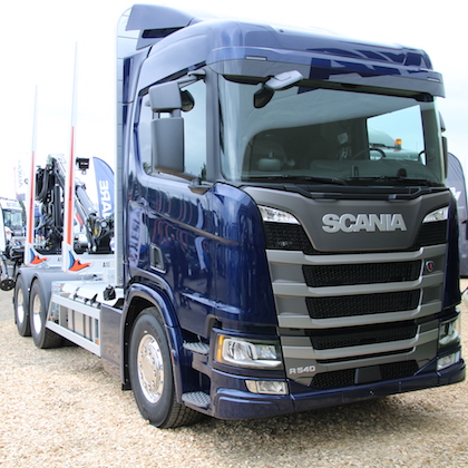 Scania skogsekipage.