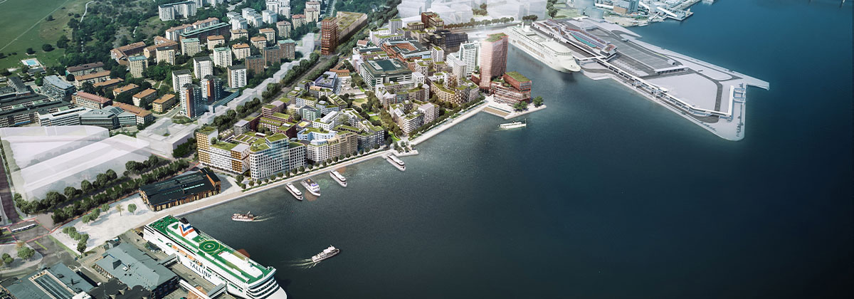 Skiss Norra Djurgårdsstaden