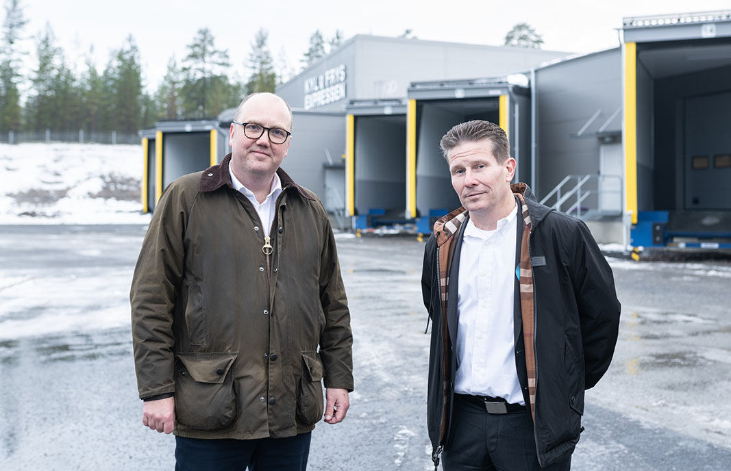 Jon Widell och Örjan Grandin