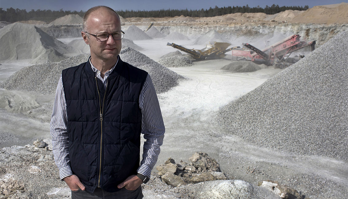 Henrik Beijer på Gotlands Åkericentral